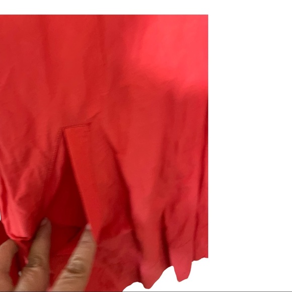 Eileen fisher stand collar hidden hood jacket zipper and snap front size medium - Picture 7 of 13